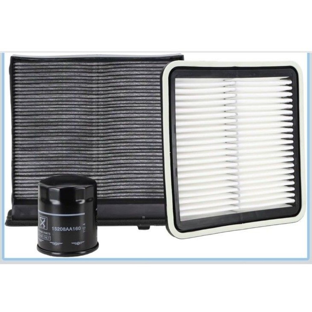 Kefly CA9997 Engine Air Filter & 15208AA21A Oil Filter & CF10930 Cabin Air Fltr